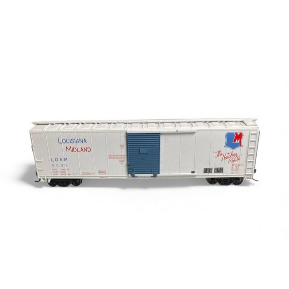 LIONEL O - 027 Gauge 6-9444 Louisana Midland Box Car - Loam 5001 - Picture 2 of 11